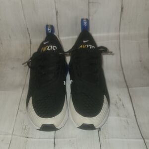 Nike Air 270 Kids Shoes - Black and White